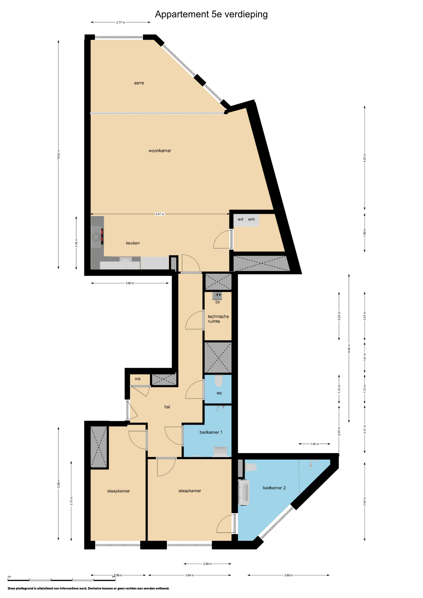 Schoonzicht 258 - 8242 KH - lelystad-plattegrond-1